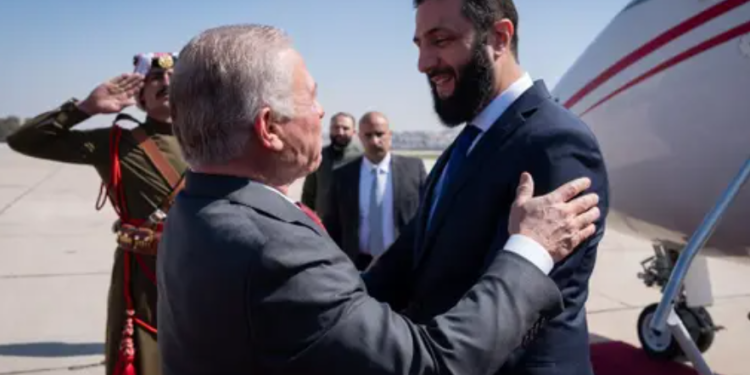 زيارة الشرع للأردن