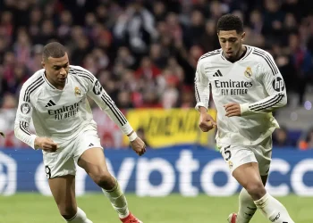 لاعبي ريال مدريد، بيلينغهام ومبابي